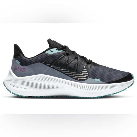 Nike Winflo 7 Shield Obsidian Mist Women 8, Water-Resistant - Picture 4 of 6